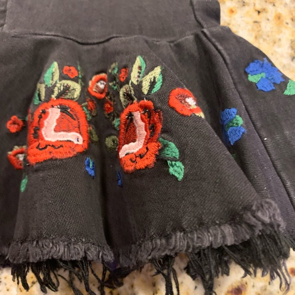 EUC The Sinner Misguided black high rise authentic skinny jeans flared bottom - Picture 8 of 11